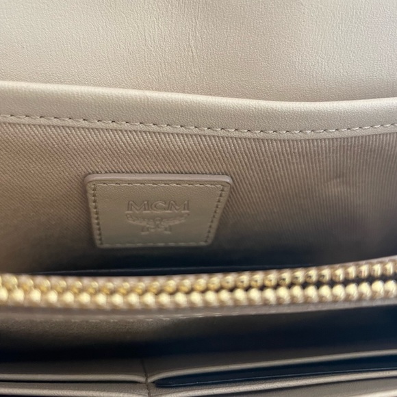 MCM Large Tracy Visetos  Crossbody Wallet - Picture 5 of 11